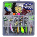 103pcs Artificial Bait Minnow Crank Spoon Fishing Lure Set